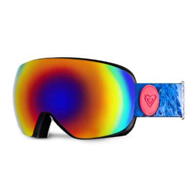 Women's Roxy Goggles - Roxy Popscreen Snow Goggles. Black - MultiLayer Purple